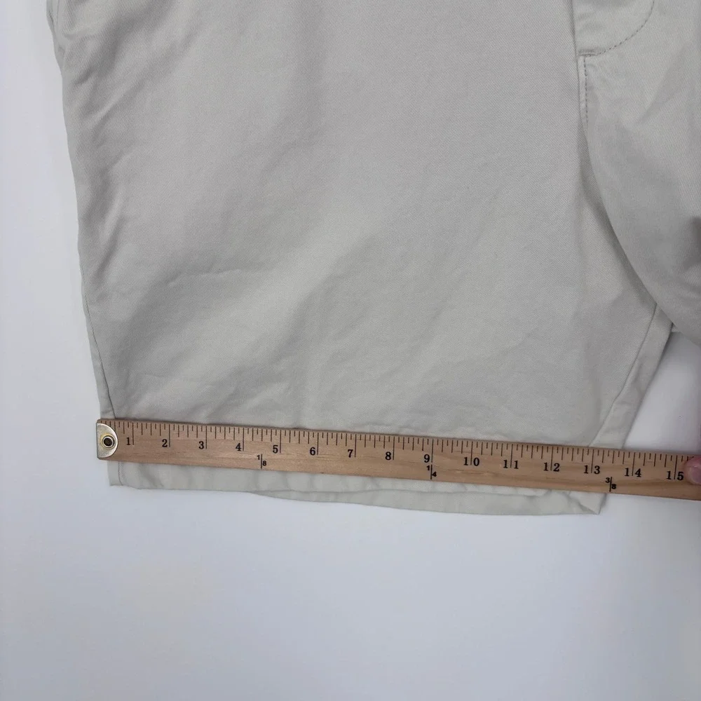 J.Crew Oarsman Reimagined Chino Shorts Mens 35 Beige Khaki Preppy Summer Classic